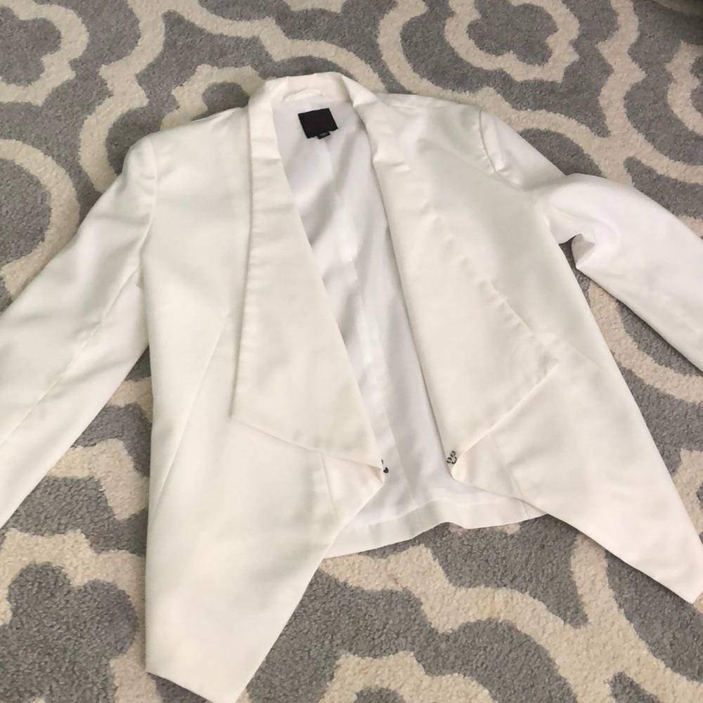 White blazer